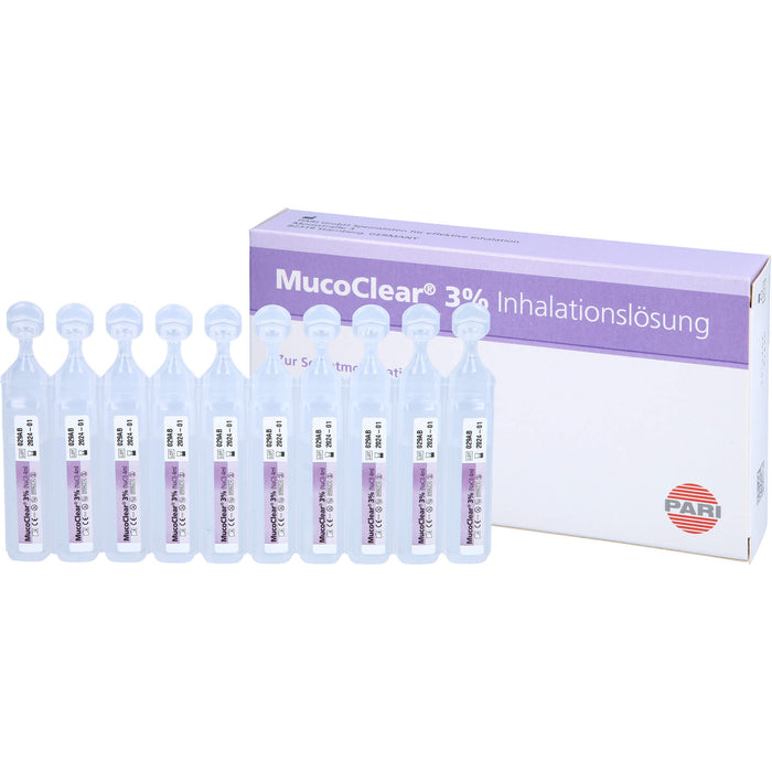 Mucoclear 3 % Inhalationslösung, 20 pc Ampoules