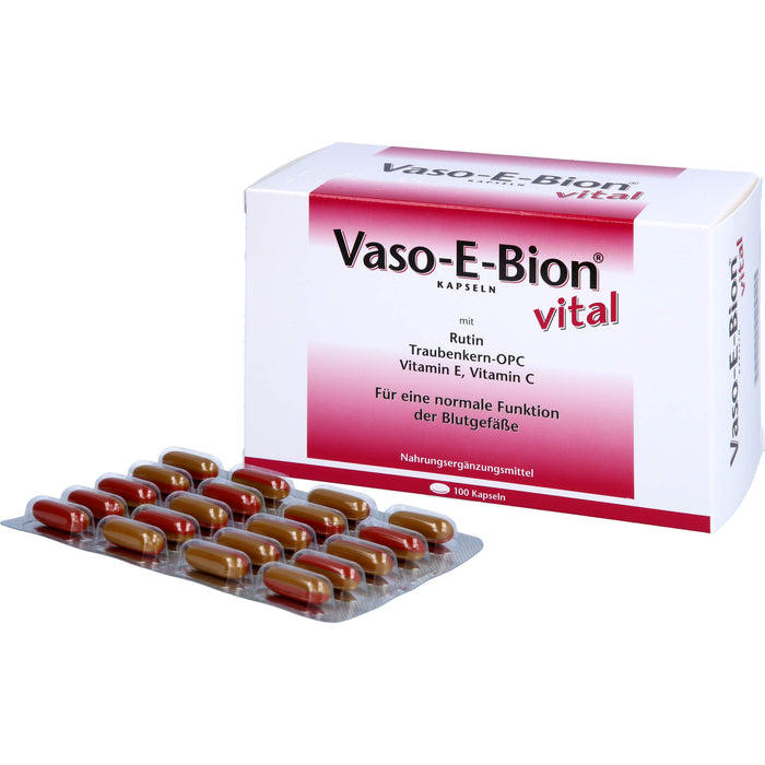 Vaso-E-Bion vital Kapseln, 100 pcs. Capsules