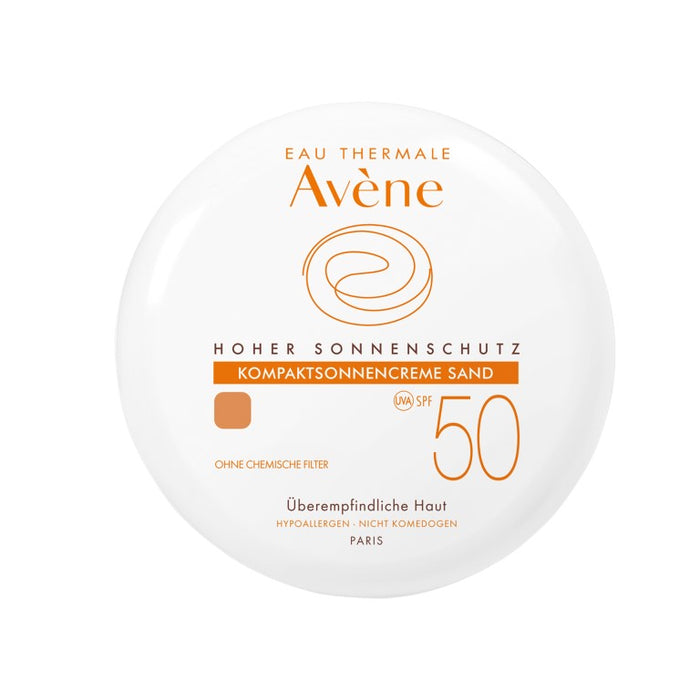 Avène Kompaktsonnencreme Sand SPF 50+, 10 g Crème