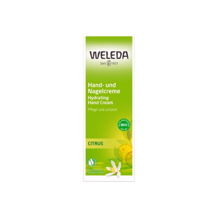 WELEDA Citrus-Hand- und Nagelcreme, 50 ml Creme