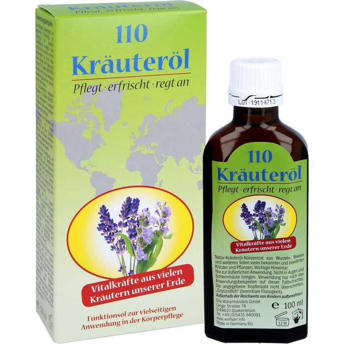 110 Kräuteroel, 100 ml Huile