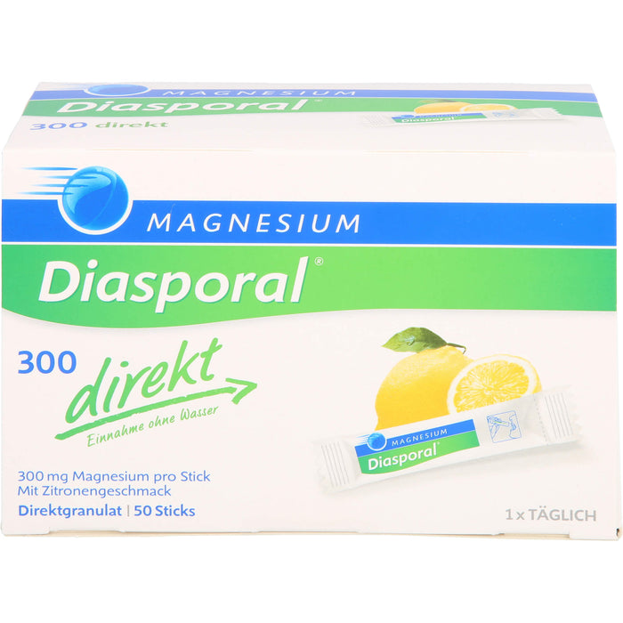 Diasporal 300 direkt Magnesium Granulat Sticks, 50 pcs. Sachets