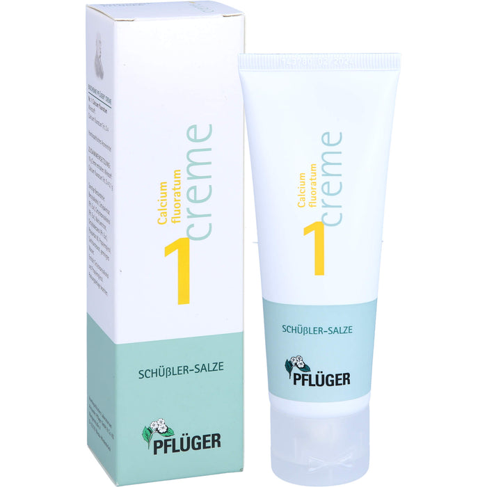 PFLÜGER Biochemie 1 Calcium fluoratum D 4 Creme, 75 g Cream