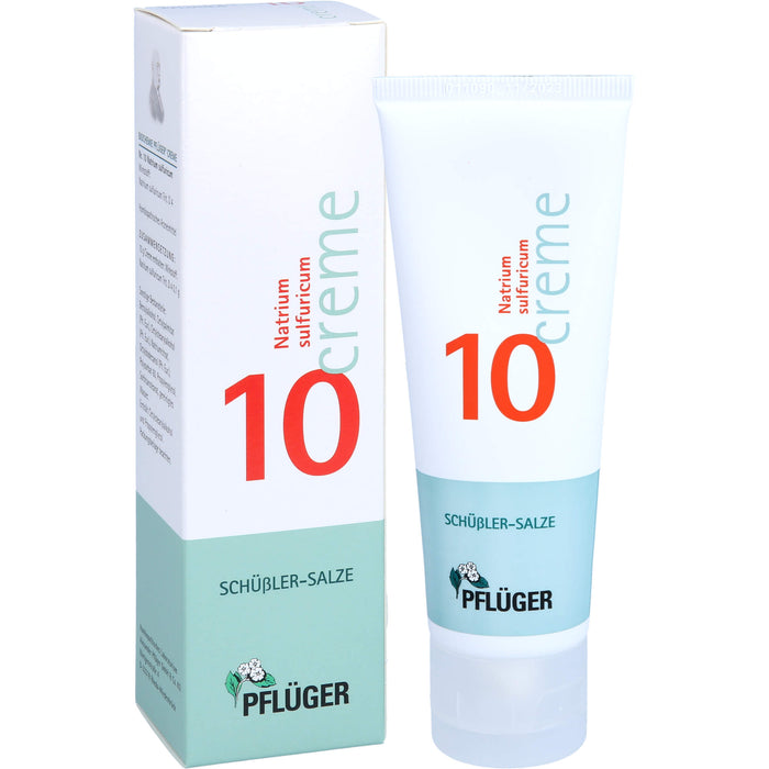 Biochemie Nr.10 Natrium sulfuricum Pflüger Creme, 75 g Crème