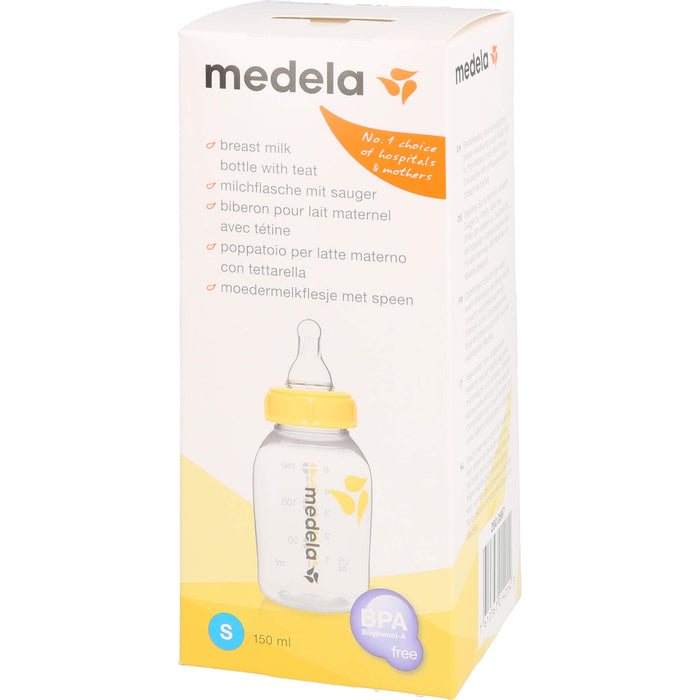 Medela Milchflasche 150ml mit Sauger, 1 St. Flaschen