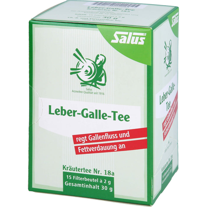 Salus Leber-Galle-Tee Kräutertee Nr. 18a, 15 pcs. Filter bag