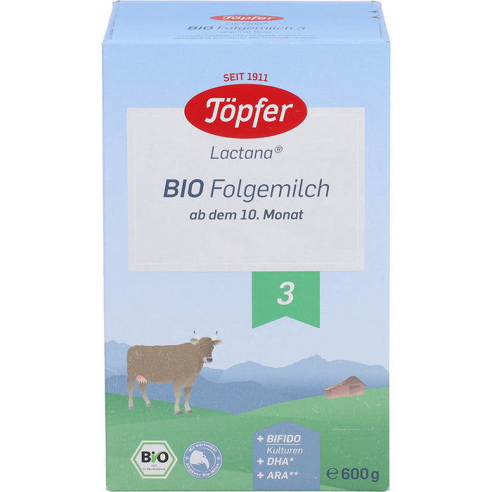 Töpfer Lactana Bio 3, 600 g PUL