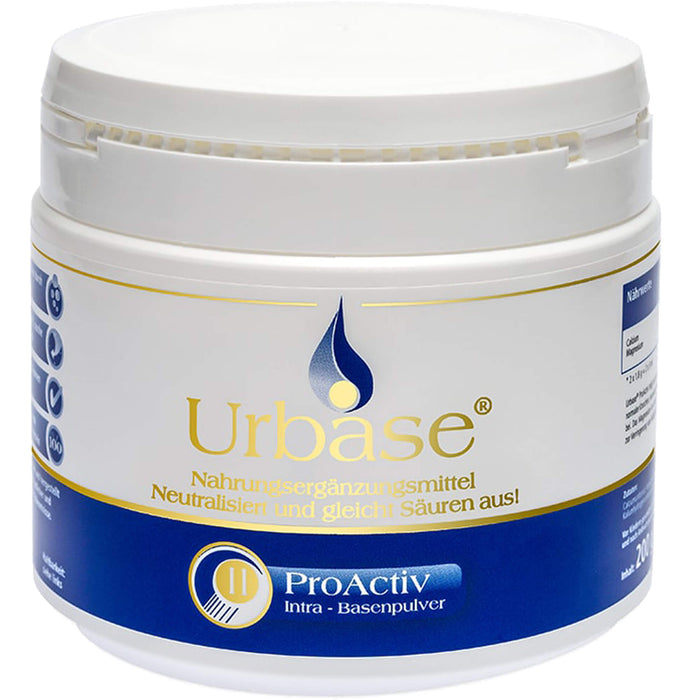 Urbase II ProAktiv Intra - Basenpulver, 200 g Poudre