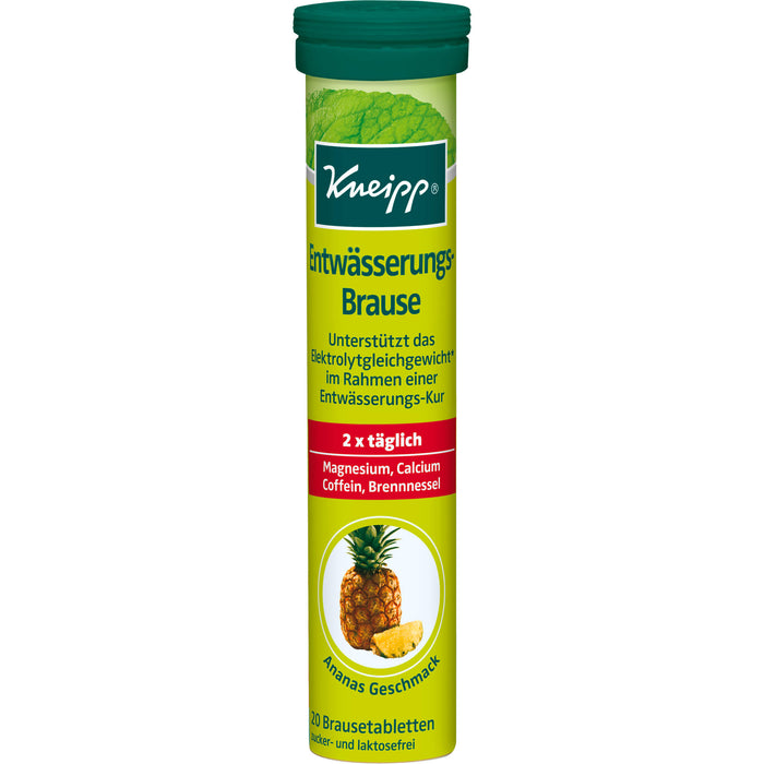 Kneipp Entwässerungs-Brause Brausetabletten, 20 pc Tablettes