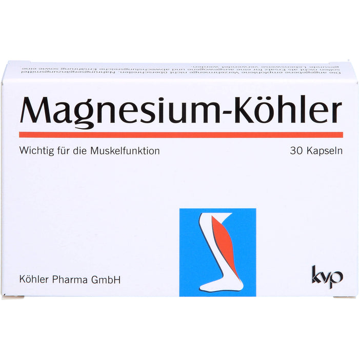 Magnesium-Köhler Kapseln, 30 pcs. Capsules