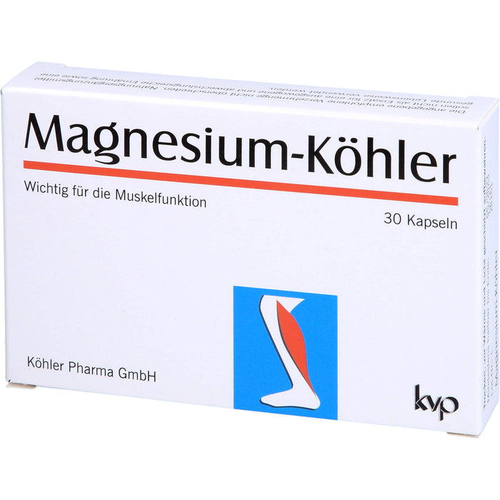 Magnesium-Köhler Kapseln, 30 pcs. Capsules