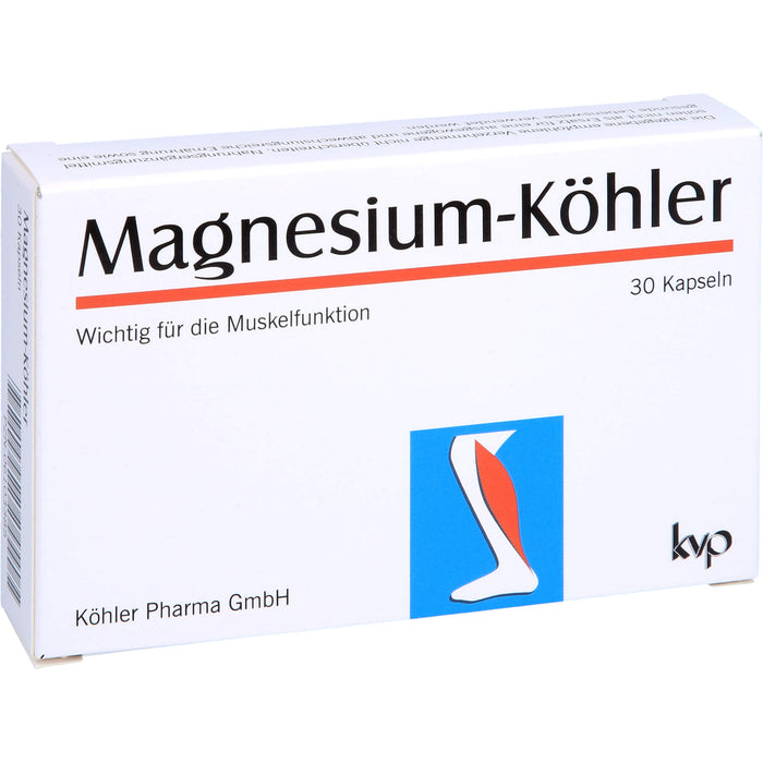 Magnesium-Köhler Kapseln, 30 pcs. Capsules