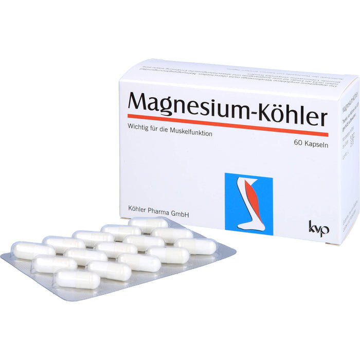 Magnesium-Köhler Kapseln, 60 pcs. Capsules