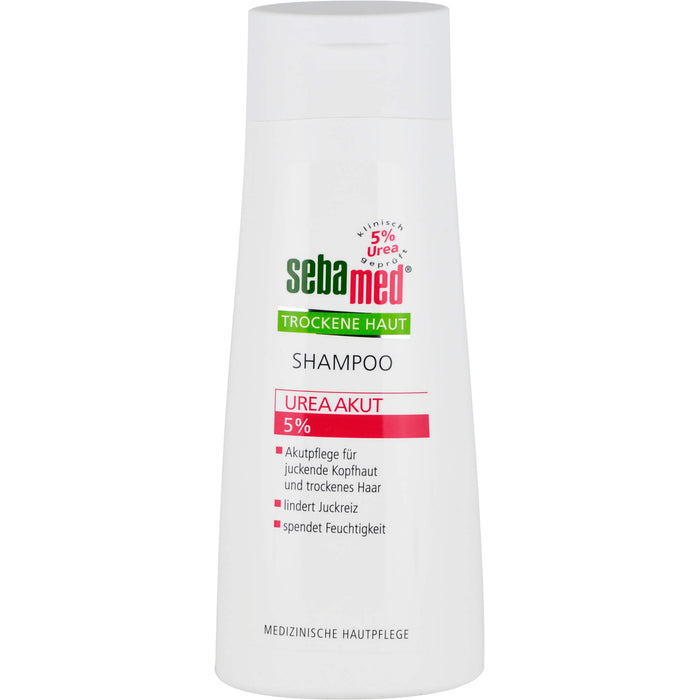 sebamed Trockene Haut 5% Urea Akut Shampoo, 200 ml Shampoo