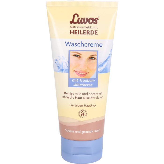 Luvos Naturkosmetik mit Heilerde Waschcreme, 100 ml Creme