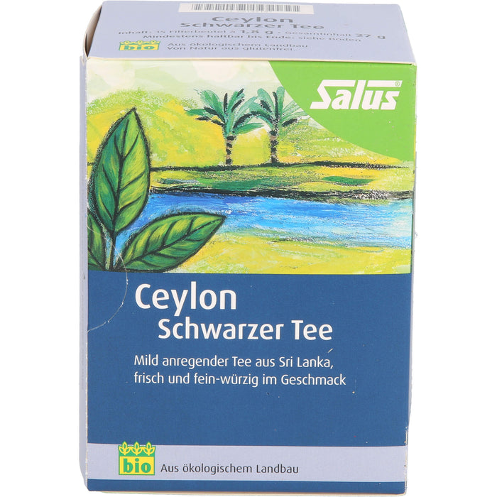 Ceylon Schwarzer Tee bio Salus, 15 St FBE