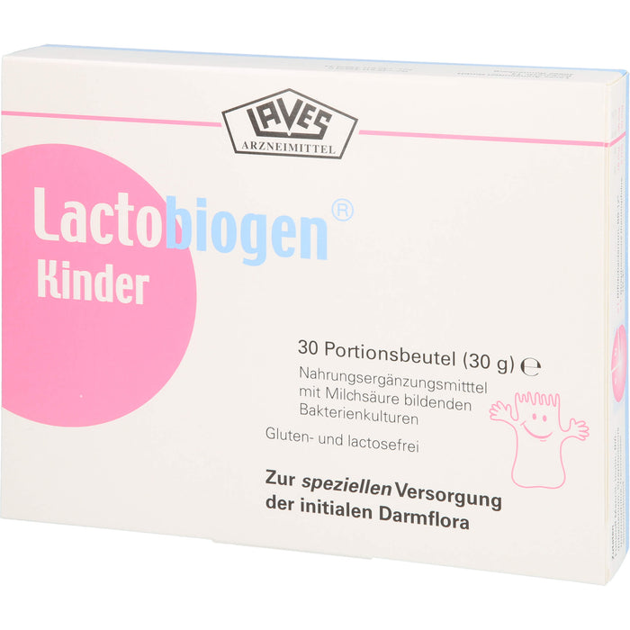 Lactobiogen Kinder Portionsbeutel, 30 pc Sachets