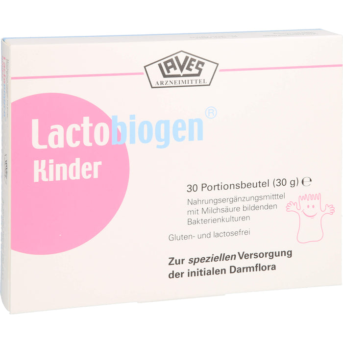 Lactobiogen Kinder Portionsbeutel, 30 St. Beutel