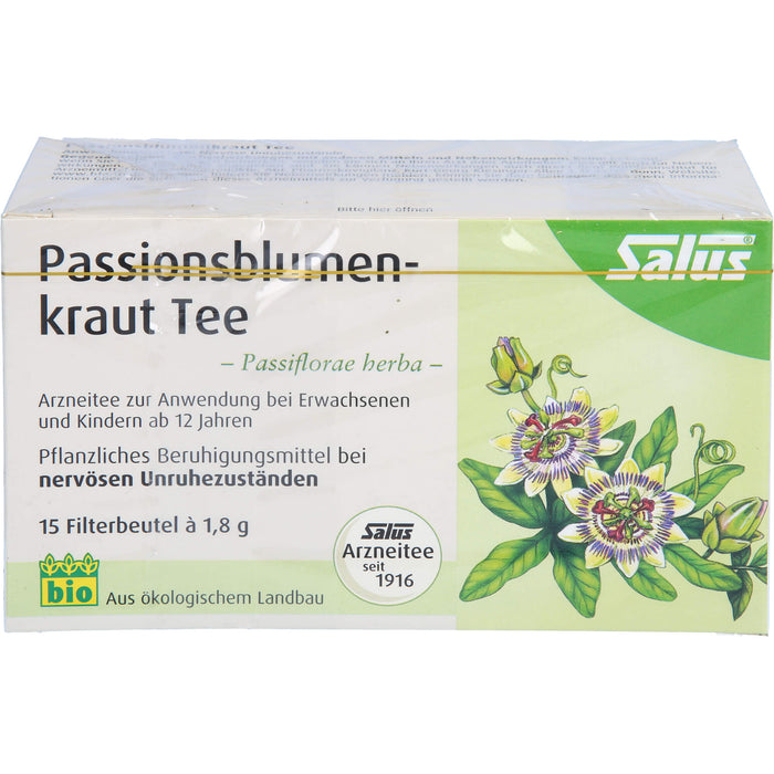 Salus Passionsblumenkraut Tee, 15 pc Sac filtrant