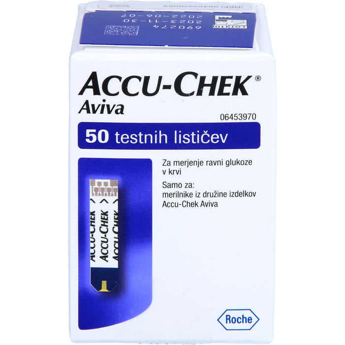 Accu-Chek Aviva Blutzucker Teststreifen Reimport Kohlpharma, 50 St. Teststreifen