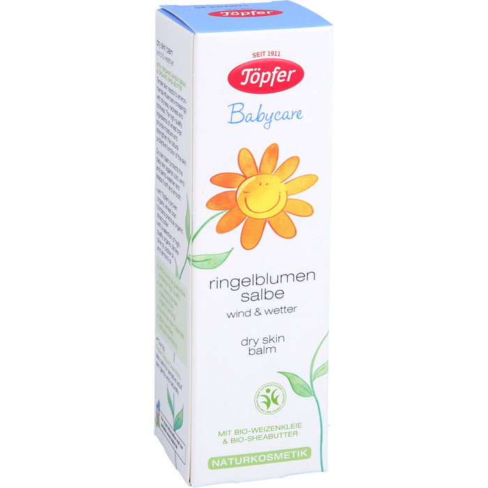 Töpfer Babycare Ringelblumensalbe Wind & Wetter, 75 ml Ointment