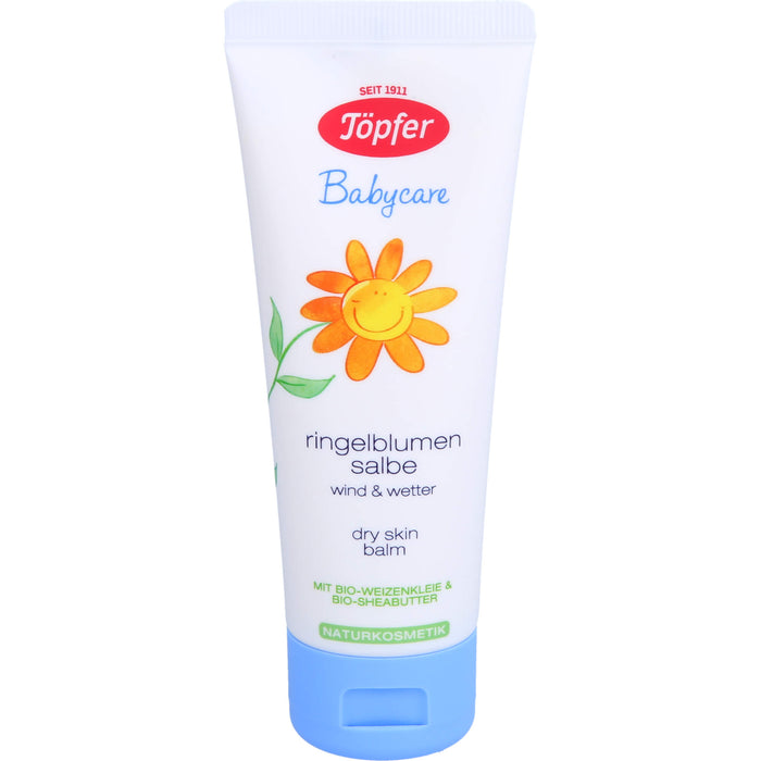 Töpfer Babycare Ringelblumensalbe Wind & Wetter, 75 ml Onguent