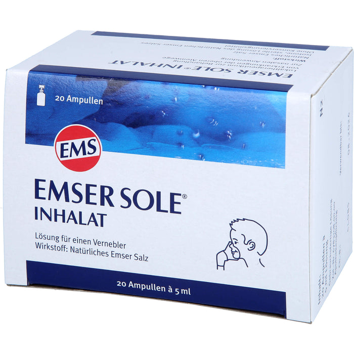 EMSER SOLE Inhalat Ampullen, 20 pc Ampoules