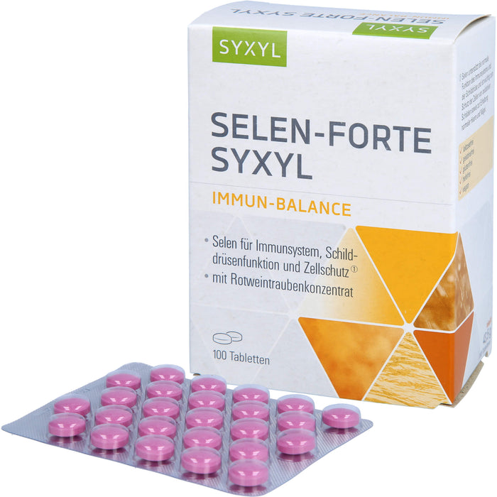 SYXYL Selen-Forte Immun-Balance Tabletten, 100 St. Tabletten