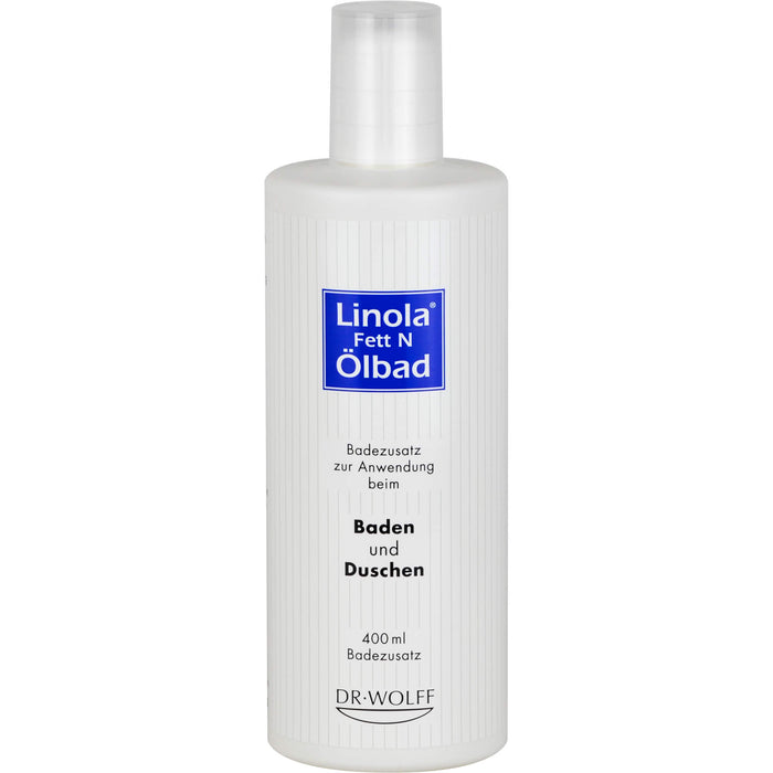 Linola Fett N Ölbad flüssiger Badezusatz, 400 ml Bath additive