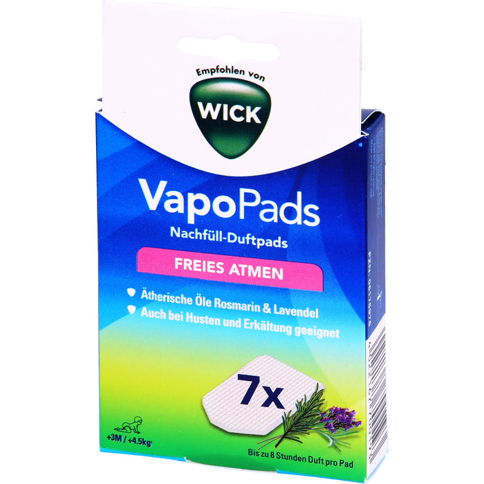 WICK VapoPads Baby Nachfüll-Duftpads Angenehmer Duft und ruhiger Schlaf, 1 pc Paquet