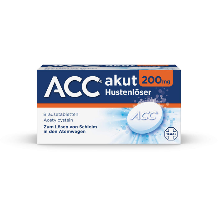 ACC akut 200 mg Hustenlöser Brausetabletten, 20 pcs. Tablets