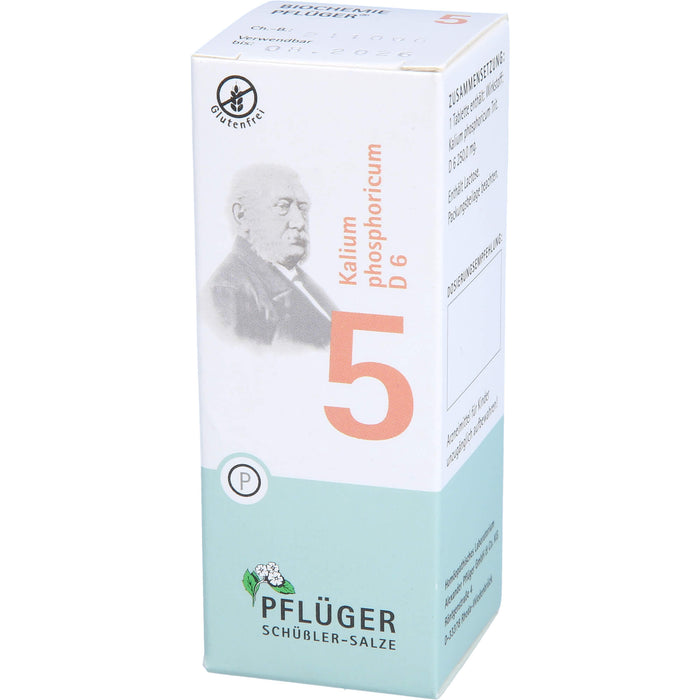 Pflüger Biochemie Nr.5 Kalium phosphoricum D6 Tabletten, 100 St. Tabletten