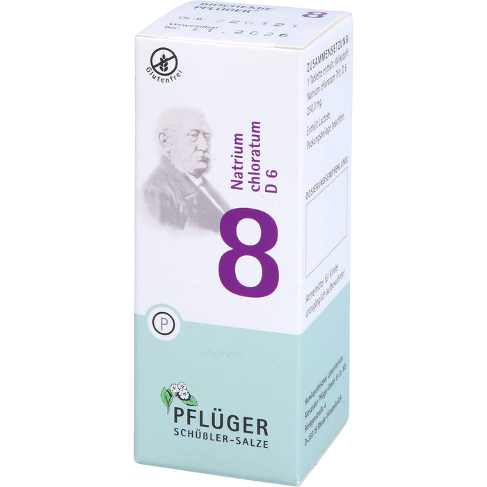 PFLÜGER Biochemie Nr.8 Natrium chloratum D 6 Tabletten, 100 St. Tabletten