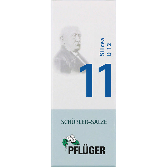 PFLÜGER Biochemie 11 Silicea D 12 Tabletten, 1000 pc Tablettes