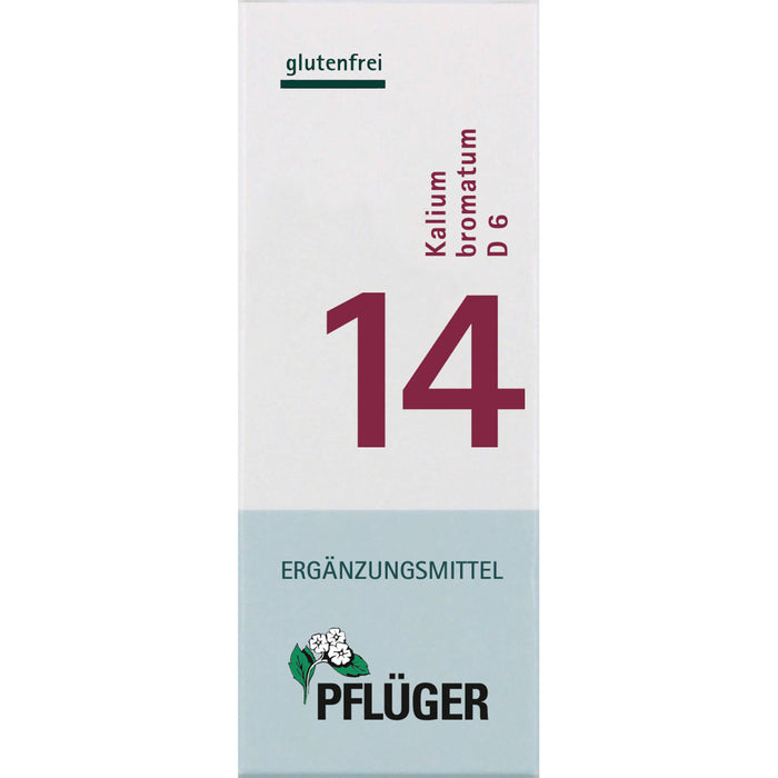 PFLÜGER Schüßler-Salze 14 Kalium bromatum D 6 Tabletten, 400 pcs. Tablets