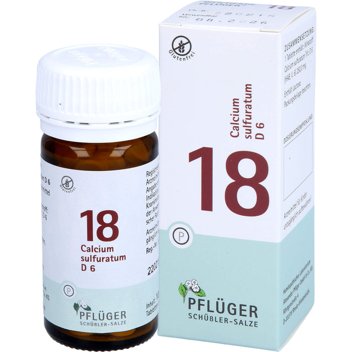 Biochemie Nr.18 Calcium sulfuratum Pflüger Tbl., 100 St TAB