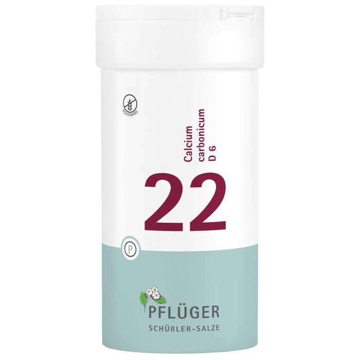 PFLÜGER Biochemie 22 Calcium carbonicum D 6 Tabletten, 400 pc Tablettes