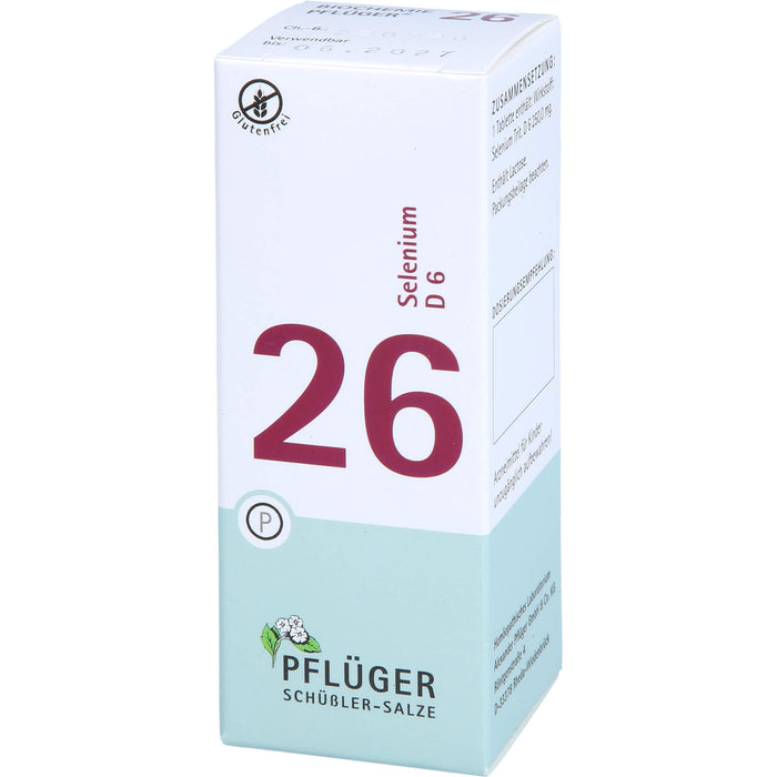 PFLÜGER Biochemie 26 Selenium D6 Tabletten, 100 pc Tablettes