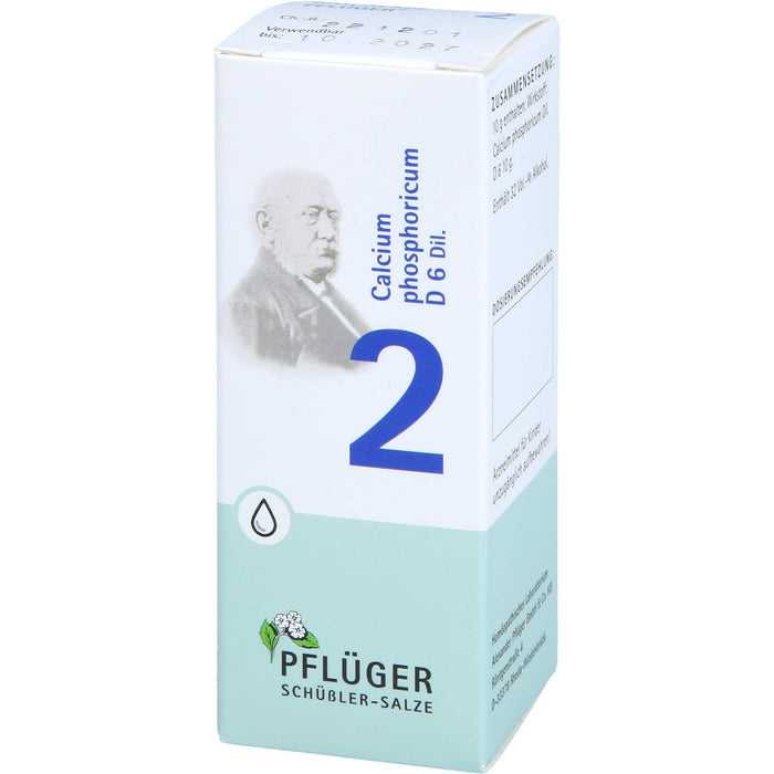 Biochemie Nr.2 Calcium phosphoricum D6 Pflüger Dil., 30 ml TRO