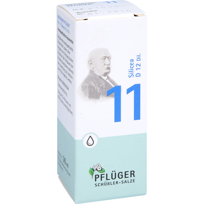 Biochemie Nr.11 Silicea D12 Pflüger Dil., 30 ml TRO