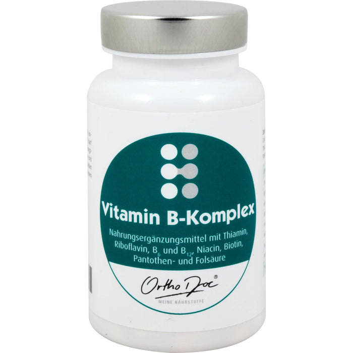 Ortho Doc Vitamin B-Komplex Kapseln zur Nahrungsergänzung, 60 pcs. Capsules