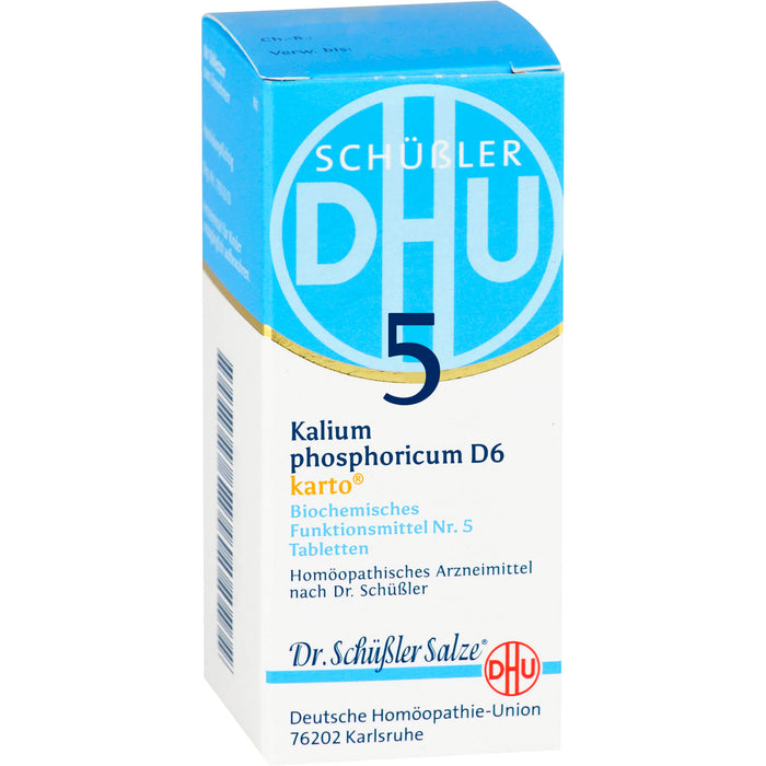 DHU Schüßler-Salz Nr. 5 Kalium phosphoricum D6 Tabletten karto, 200 St. Tabletten