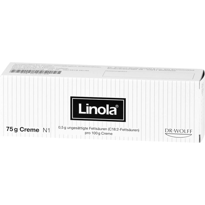 DR. WOLFF Linola Creme bei akuten und subakuten Kontaktekzemen, 75 g Crème