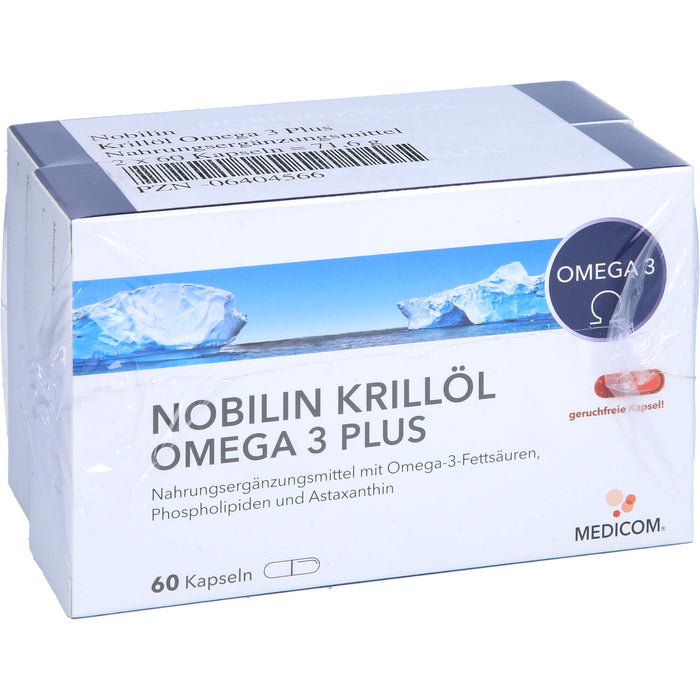 Nobilin Krillöl Omega 3 Plus Kapseln, 120 St. Kapseln