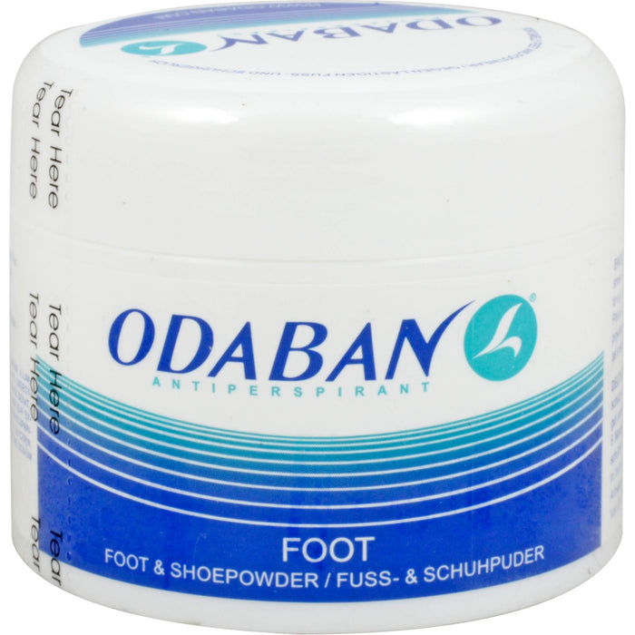 ODABAN Fuß- und Schuhpuder, 50 g Powder