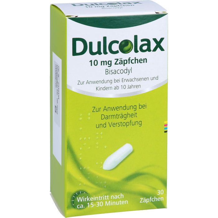 Dulcolax Zäpfchen Reimport EurimPharm, 30 pcs. Suppositories