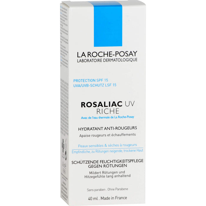 La Roche-Posay Rosaliac UV riche Feuchtigkeitspflege, 40 ml Cream