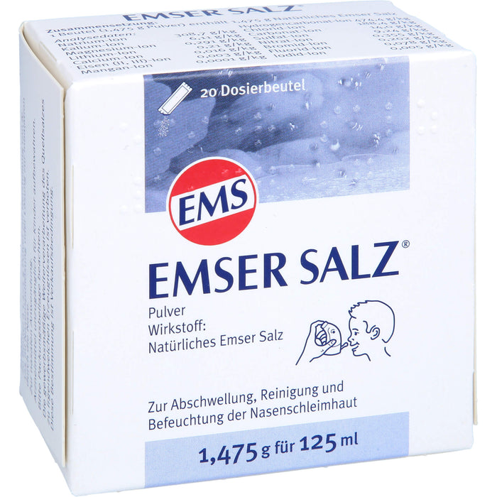 EMSER SALZ, Pulver 1,475 g, 20 St. Beutel