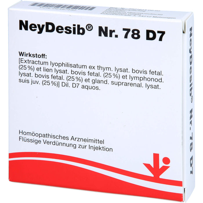 NeyDesib Nr.78 D7 Amp., 5 ml Lösung