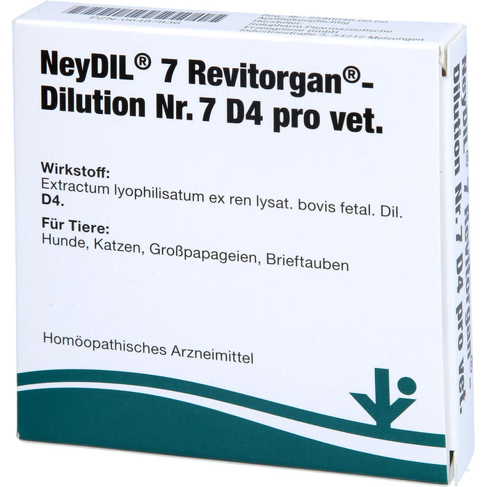 NeyDIL 7 Revitorgan Dilution Nr. 7 D4 pro vet., 5 St. Ampullen